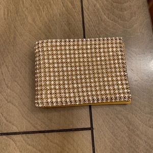 Anthropologie Miss Albright rhinestone wallet